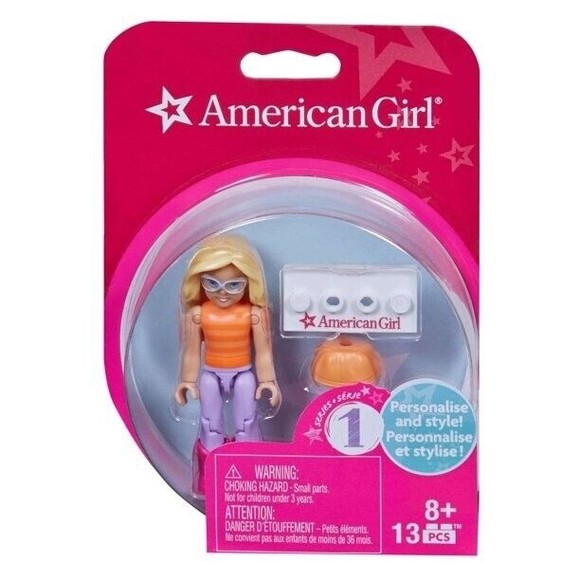 American Girl Mega Bloks Series 1 Figures LOT OF 3 RARE - See pictures - Picture 10 of 10